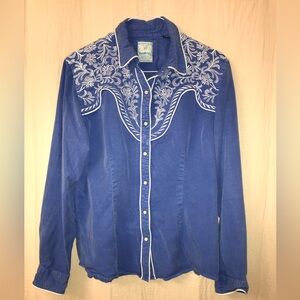 Panhandle Women’s Retro Long Sleeve Western Shirt